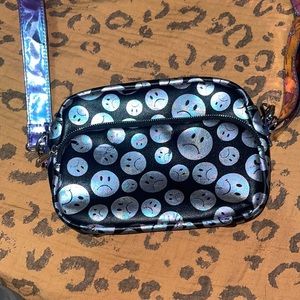 HOROSCOPEZ HAPPY SAD SMILEY FACE BAG